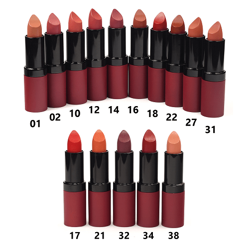 رژ لب جامد گلدن رز مدل Velvet Matte شماره 39 - زی‌شاپ